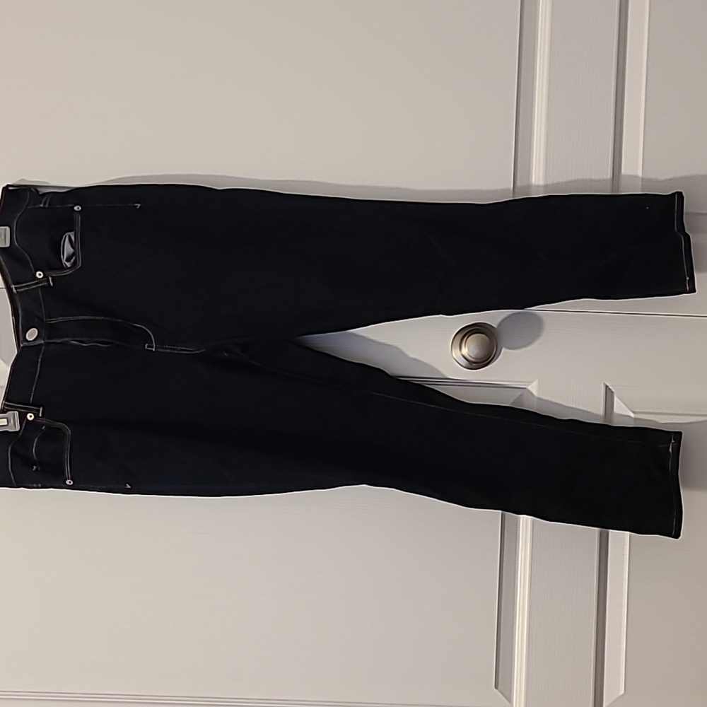 American Eagle dark wash jeans 18 short high rise skinny